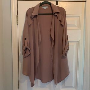 SHE & SKY DUSTY ROSE JACKET